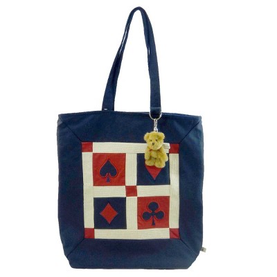 Boyds Bears Plush 16.0 Inch Aces Tic Tac Toe Tote Americana Accessory Plush Figurines