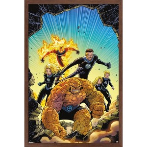Trends International Marvel Publishing: Fantastic Four - Fantastic Four #4 Framed Wall Poster Prints - 1 of 4