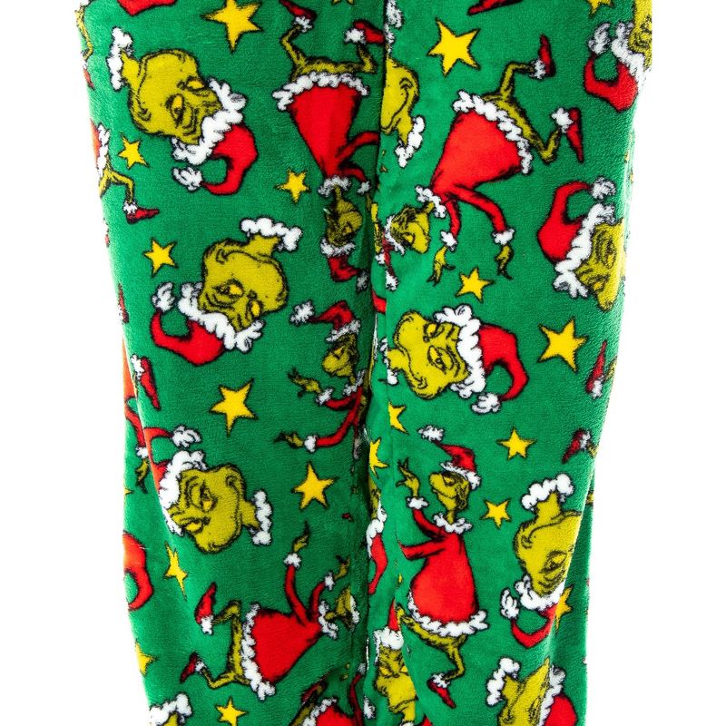 Dr. Seuss The Grinch Who Stole Christmas Matching Family Pajama Sets, 3 of 6