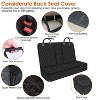 Dog Car Seat Cover Waterproof Scratchproof Pet Car Rear Protector Mat Pet - 3 of 4