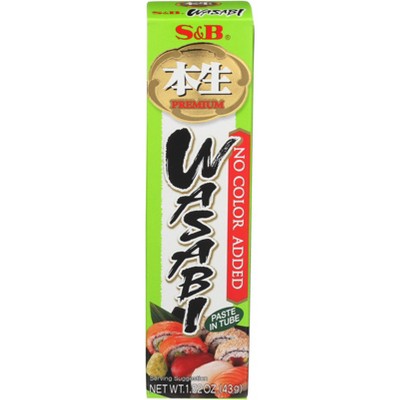 Photo 1 of S&B Wasabi Paste -- 1.52 oz