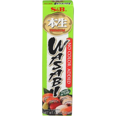 Photo 1 of S&B Wasabi Paste - - 1.52 oz bb 1.5.2025