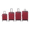 Coolife Softside Upright Luggage Set , Lightweight,4-Piece (20//24/28/32),Red - 2 of 4