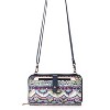 Sakroots Women's Artist Circle Smartphone Crossbody, Navy One World - 2 of 4