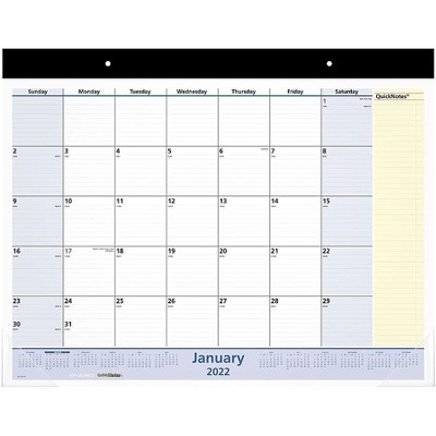 AT-A-GLANCE 2022 17" x 22" Monthly Calendar QuickNotes Multicolor SK700-00-22