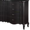 64" Chelmsford Decorative Storage Drawer Antique Black Finish - Acme Furniture: Solid Wood Composite, 5 Drawers, No Assembly Required - 4 of 4