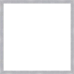 Amanti Art Grace Brushed Nickel Narrow Framed Dry Erase Magnetic Board - 1 of 4