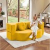 VASIP 2-in-1 Convertible Modular Sofa Bed with Memory Foam, Space-Saving Sofa Bed for Living Room,Bedroom,Apartment,No Assembly Required - 2 of 4
