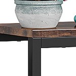 rustic brown & black