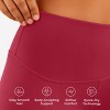 Women's High Waist Leggings with Side Pockets , Soft Stretch, Moisture Wicking, Polyester Spandex Women Activewear by Lux Decor Apparel - 4 of 4