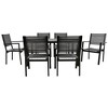High-quality Steel Outdoor Table and Chair Set, Suitable for Patio, Balcony, Backyard - 4 of 4