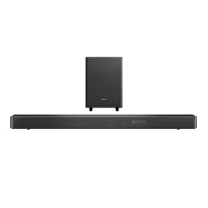 Hisense 3.1.2 Ch 360W Soundbar Speaker with Wireless Subwoofer, Dolby Atmos & DTS:X,  AX3120G, Black , Refurbished - 1 of 4