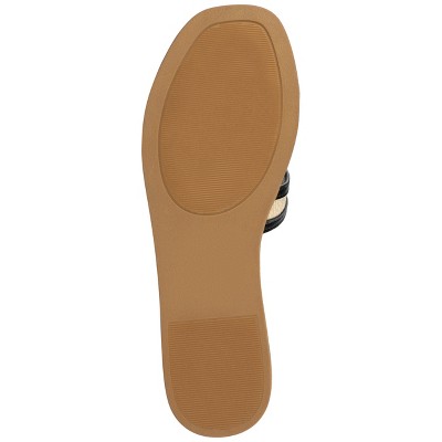 Journee Women's Primah Medium and Wide Width Flat Sandals - image 5