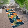 World Rug Gallery Tropical Floral Modern Indoor/Outdoor Area Rug - 2 of 4