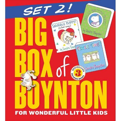 Big Box of Boynton, Set 2! - by  Sandra Boynton (Board Book)