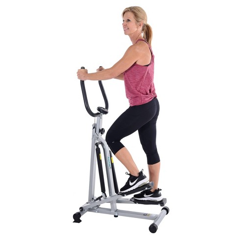 Stamina Mini Stepper with Monitor - Low Impact Black and Gray Stepper