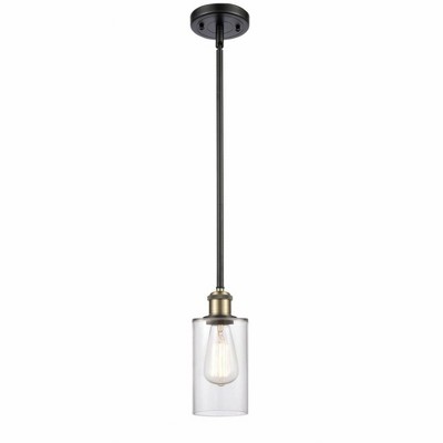 Clymer - 1 Light Mini Pendant In Art Deco Style-10 Inches Tall and 3.88 Inches Wide