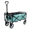 Whisen 360lbs Collapsible Foldable Wagon Cart with Strapping System, Supports 3pcs Plastic Liner Bag - 2 of 4