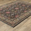 Oriental Weavers Hastings HA07D Charcoal / Pink Indoor Area Rug - 3'10" x 5'5" - 3 of 4