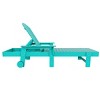 WestinTrends Malibu Reclining Chaise Lounge With Arms & Wheels - 4 of 4