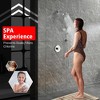 SUMERAIN Rainfall Shower System  6 Settings Filter Hand Shower for Hard Water, Modern Luxury Chrome - 2 of 4