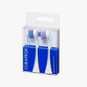 Curaprox Hydrosonic Power Duo Brush Heads, 2-Pack for Deep, Targeted Cleaning - 1 of 4