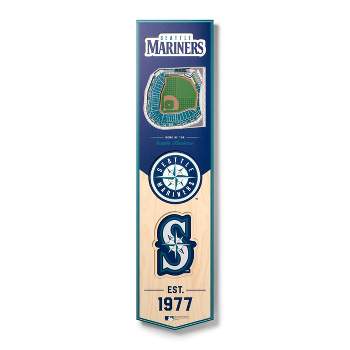 8" x 32" MLB Seattle Mariners 3D Stadium Banner