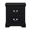 NicBex  Dresser for Bedroom,Chest of Drawers with Satin Nickel Tone Drop Handles Design,Storage Dressers for Bedroom - 3 of 4