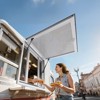 VEVOR Concession Window 36x36 in, Aluminum Alloy Service Window for Food Truck, Up to 85 Degrees Stand Serving Window with 4 Sliding Windows, White - 2 of 4