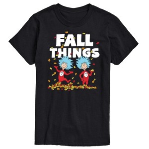 Men's - Dr. Seuss - Fall Things Short Sleeve Graphic T-Shirt - 1 of 4