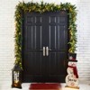 FIONECA 9ft Greenery Christmas Garland With Lights (Set of 2) - 3 of 4