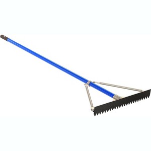 Bon Tool 12-223 Base Rake - 24-inch - 6 Foot Snap Handle - 1 of 2
