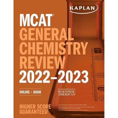 MCAT General Chemistry Review 2022-2023 - (Kaplan Test Prep) by  Kaplan Test Prep (Paperback)