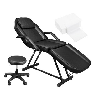Karl Home 73in Adjustable Facial Massage Bed with Hydraulic Rotating Stool - 1 of 4