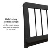 King Size Wood Platform Bed with Headboard for Bedroom - 3 of 4