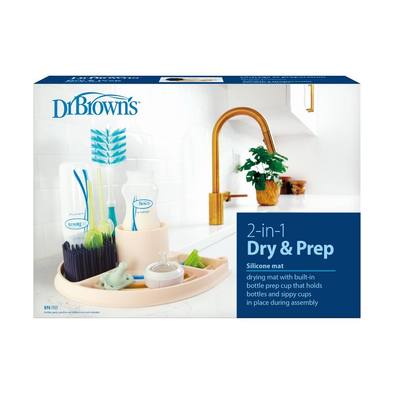 Dr. Brown&#39;s Bottle Drying and Prep Silicone Mat, 5 of 6