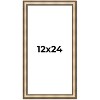 PosterPalooza | Panoramic Refined Silver Picture Frame - UV Acrylic, Foam Board Backing, Hanging Hardware - 2 of 4