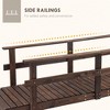 Gulches Garden Bridges: Elegant Metal & Wood Footbridges with Safety Siderails - 4 of 4