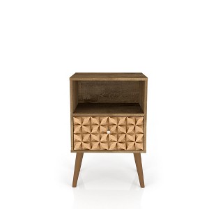 Liberty 1.0 Mid Century Modern Nightstand - Manhattan Comfort - 1 of 4