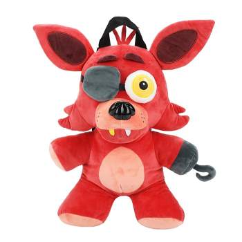 Five Nights at Freddy's Chicko, Foxy 16” Plush Character Backpack