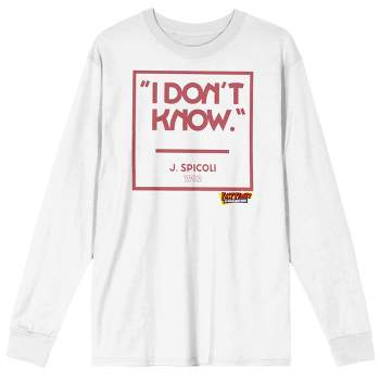 Fast Times At Ridgemont High Crew Neck Long Sleeve White Men's Tee