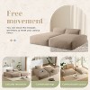 Whisen 72" Oversized Modular Right Facing Foam Filled Sofa Bed for Living Room Elderly Baby Friendly No Assembly Free Combination - 2 of 4