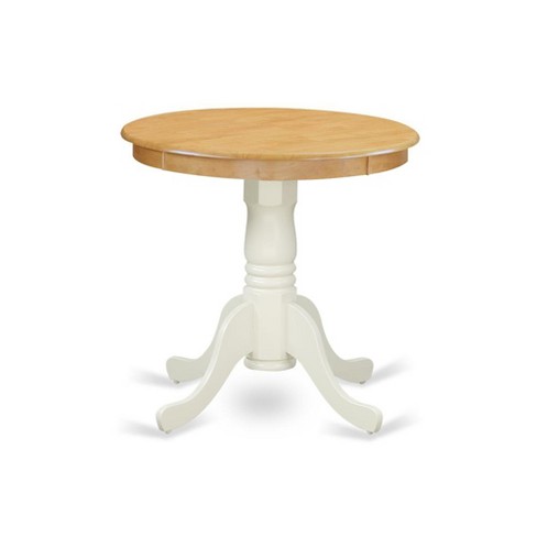 East West Furniture, Dining Table Oak & Linen White, EMT-OLW-TP - image 1 of 2