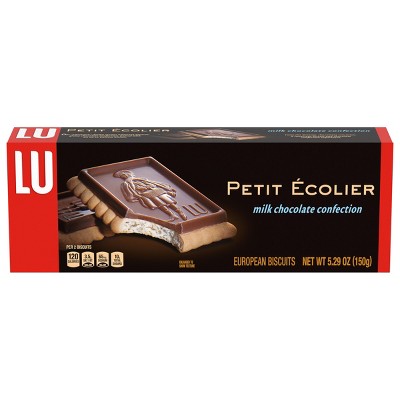Lu Le Pims Milk Chocolate Biscuit Cookie - 5.29oz