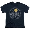 Boys' Short Sleeve Harry Potter Hogwarts Full Moon Line Art T-Shirt - 2 of 4