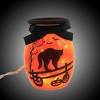 Stony Creek 4.0 Inch Halloween Pre-Lit Small Jar Cat Haunted House Novelty Sculpture Lights - 4 of 4