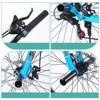 VisioGear 26 Inch Freestyle Kids Bike, Children's Bicycle for Boys Girls Age 12+ Years, Black, 68.8"*26.77"*47.6" - 4 of 4