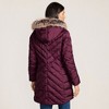 Lands' End Women's Insulated Cozy Fleece Lined Primaloft Coat - 2 of 4