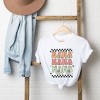 Simply Sage Market Women's Checkered Stacked Mama Short Sleeve Garment Dyed Tee - 3 of 3