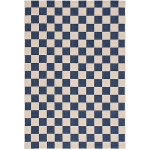 Courtyard CY6442 Power Loomed UV Resistant, Stain Resistant, Non-Shedding Indoor/Outdoor Rugs - Safavieh - 1 of 4